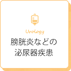 膀胱炎などの泌尿器疾患